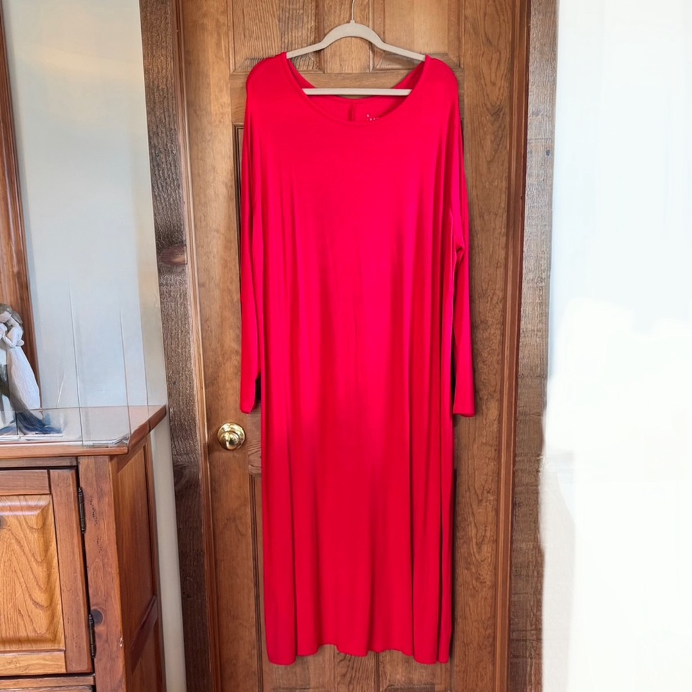 A New Day (Target) Fine-Ribbed Midi Dress - Size 3X NWTs! - Picture 2 of 13